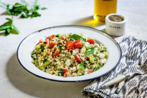 Gluten-Free Tabbouleh Made with Quinoa