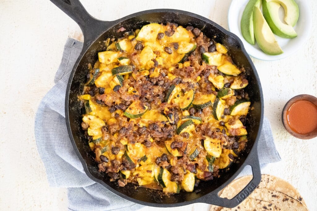 Tex mex skillet supper
