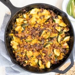 Tex mex skillet supper