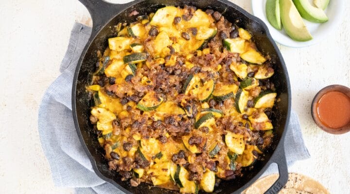 Tex mex skillet supper