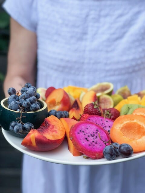 how to make a seasonal fruit platter