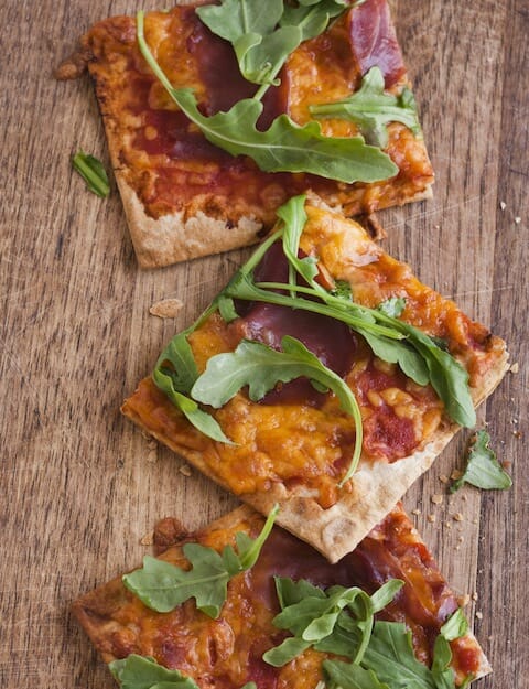 Easy Lavash pizza