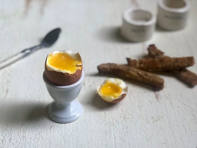 Perfect Soft Boiled Eggs with Soldiers! - Christina's Cucina