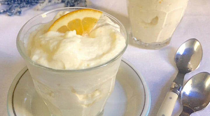 easy lemon mousse