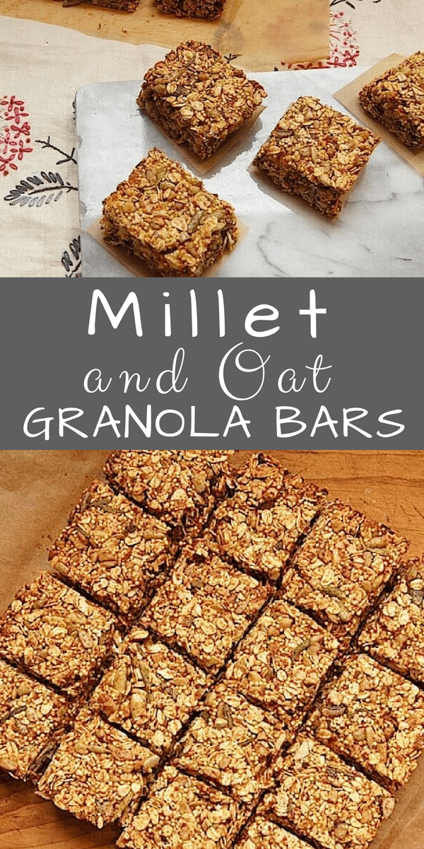 MILLET & OAT GRANOLA BARS Mom's Kitchen Handbook
