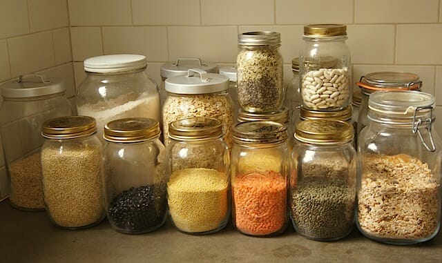 Beans and Grains, Organized / momskitchenhandbook.com