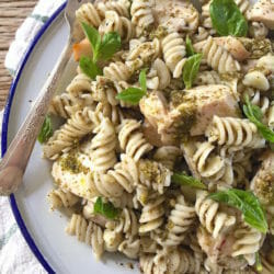 Pistachio Basil Pesto Pasta