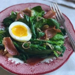 Warm Spinach Salad