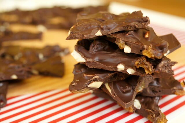 Dark Chocolate Almond Bark 