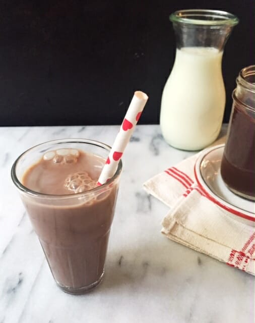 Bittersweet Chocolate Syrup for Hot or Cold Chocolate 