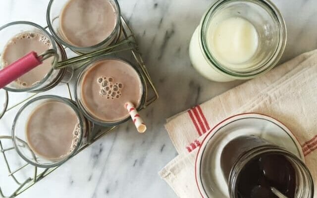 Homemade chocolate syrup