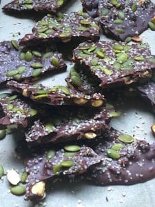 Healthy Dark Chocolate Bark Recipe