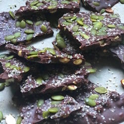 Healthy Dark Chocolate Bark Recipe