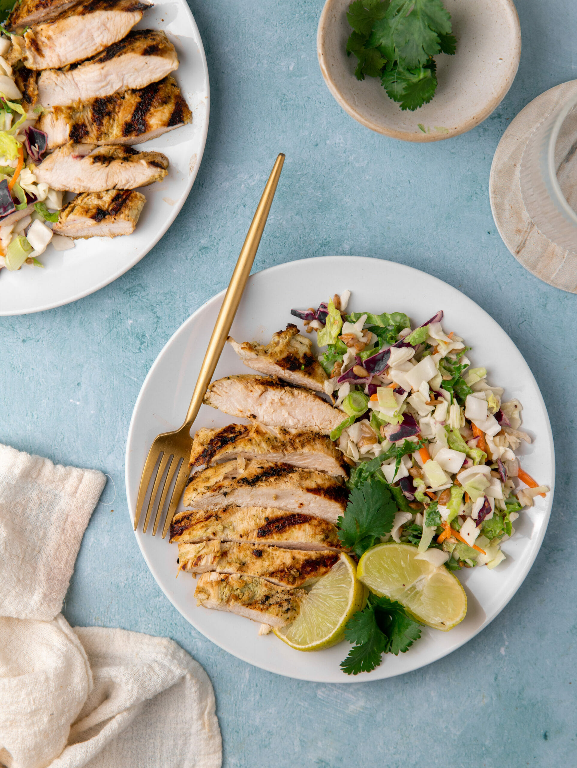 cilantro lime yogurt grilled chicken