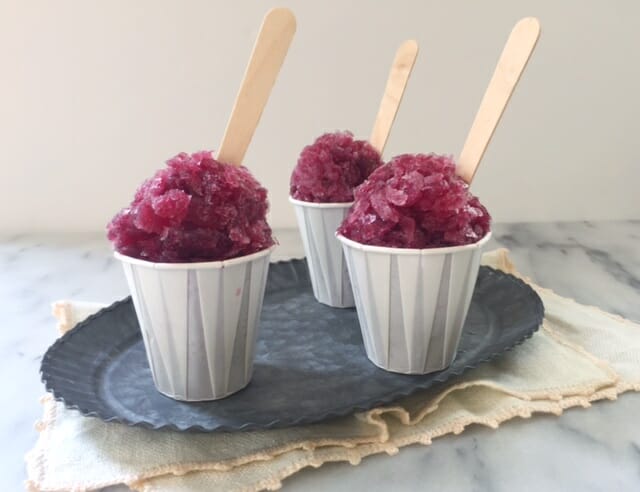 Grape Granita