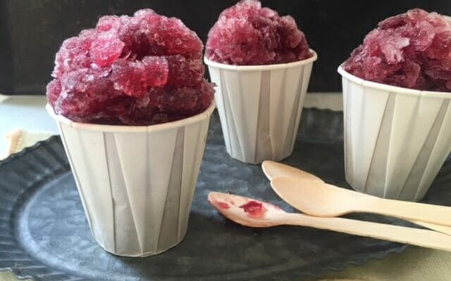 Grape Granita