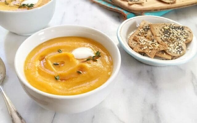 Creamy Root Vegetable Soup