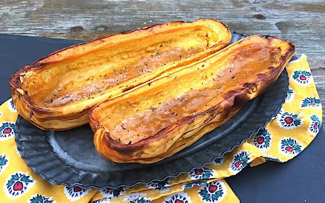 Roasted Delicata Squash Tacos with Maple Syrup
