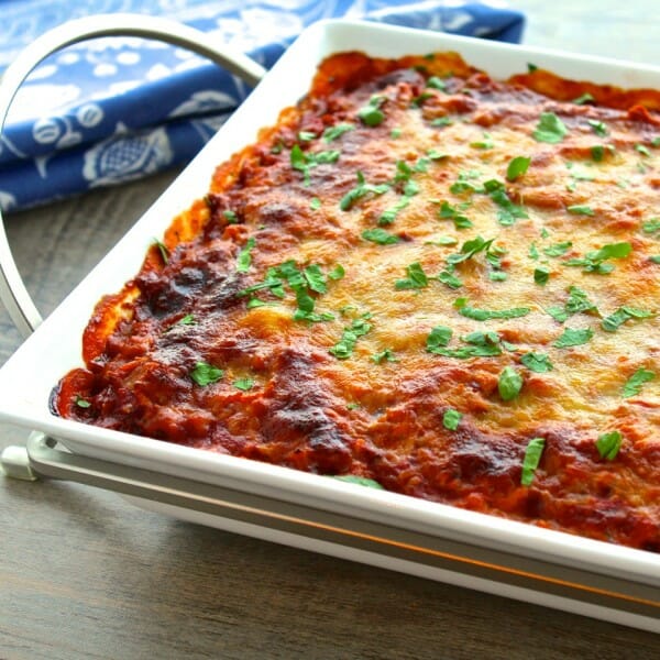 overal pak Meander Spaghetti Squash Lasagna is a healthy, no-pasta spin on lasagna