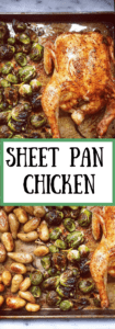 sheet pan chicken dinner