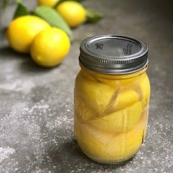 How to make preserved lemons