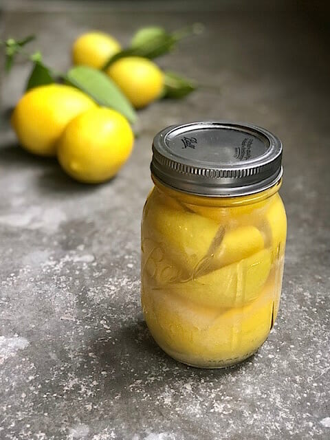 How to make preserved lemons