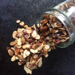 Pan Roasted Almonds