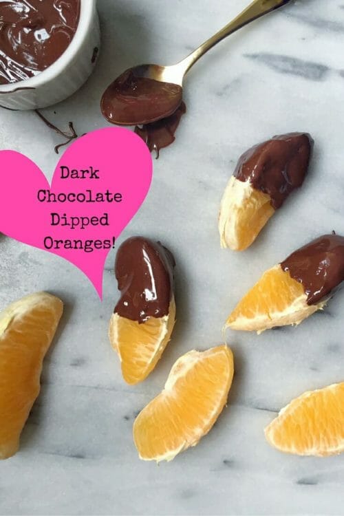 Dark Chocolate Dipped Orange
