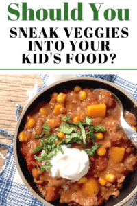Should you sneak vegetables in your kids food