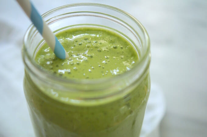 Pineapple Kale Protein Smoothie