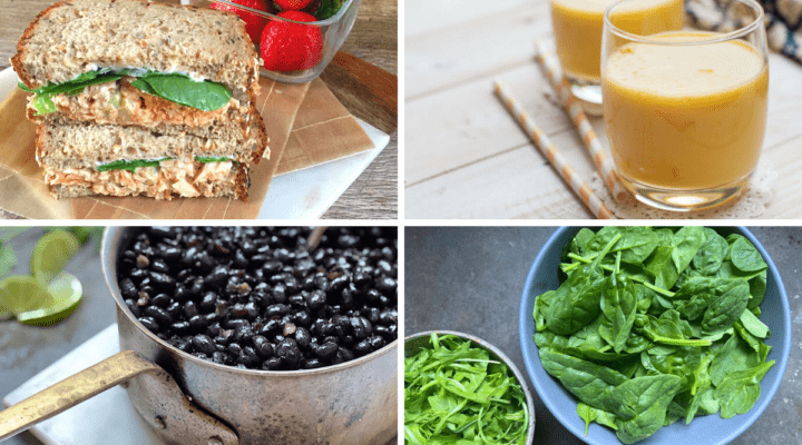 four of 10 healthy convenience foods