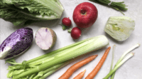 assorted veggies and a story about sneaking veggies into kids food