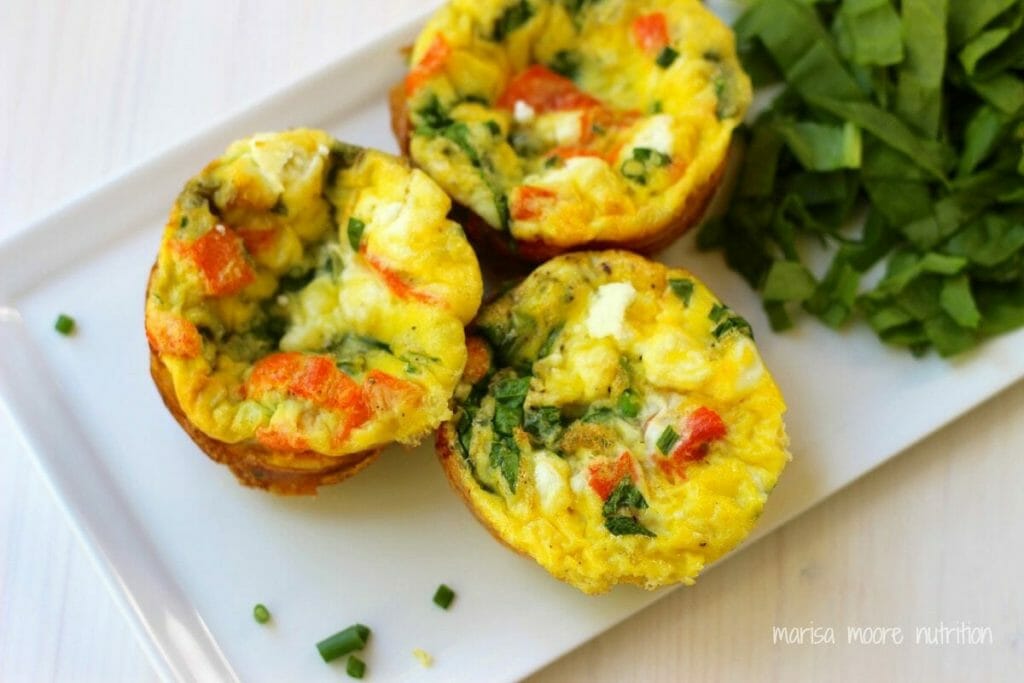 Salmon-Spinach-Goat-Cheese-Mini-Frittatas