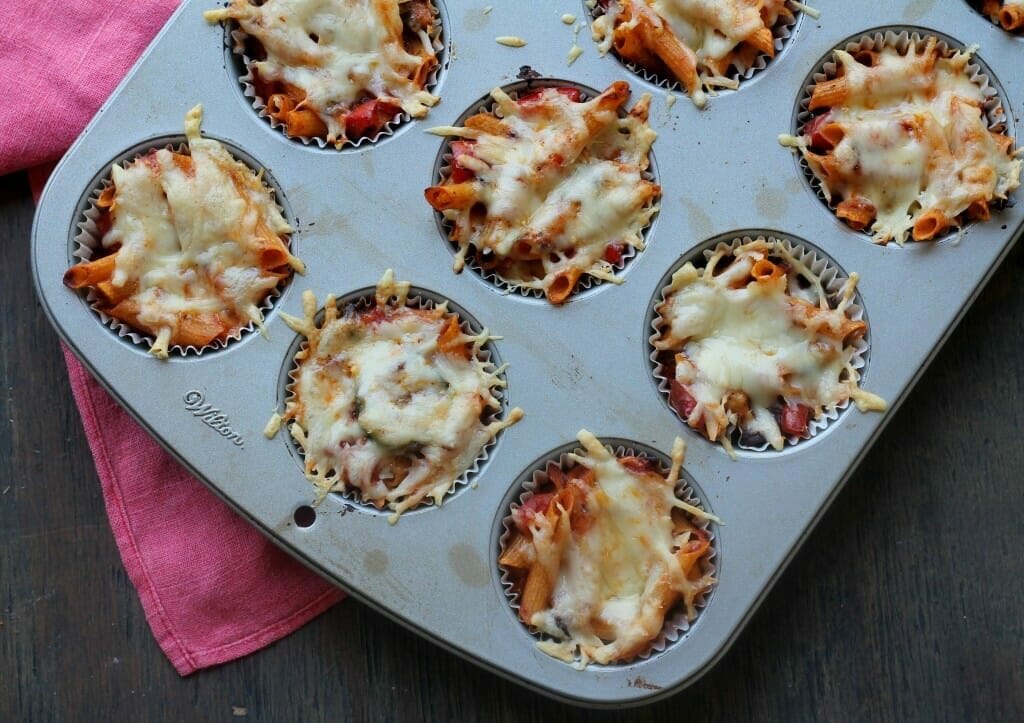 Baked Pasta Cups
