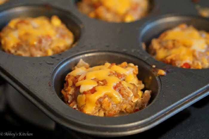 Southwestern Meatloaf Muffins