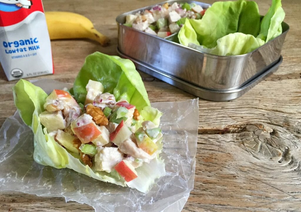 Chicken Salad in Lettuce Wraps