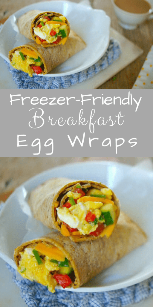 Freezer Mediterranean Breakfast Wraps Recipe - An Oregon Cottage