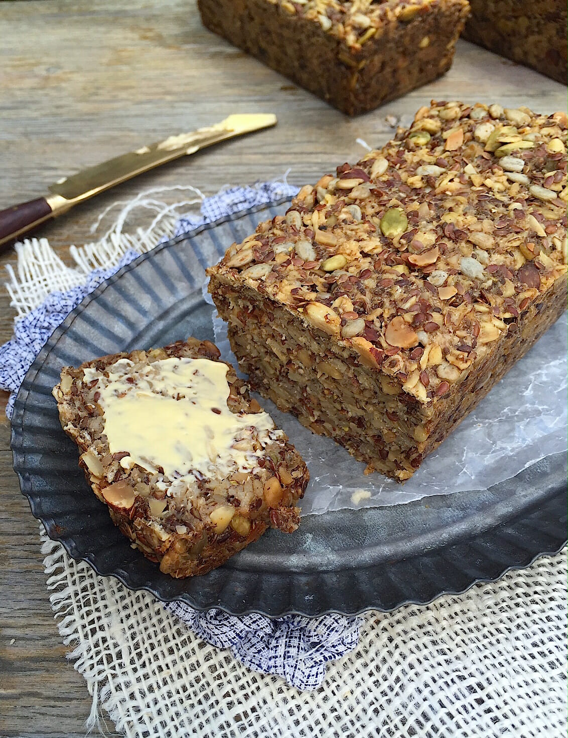 Pumpkin seed bread without yeast, Recipes