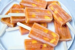 Nectarine Ice Pops