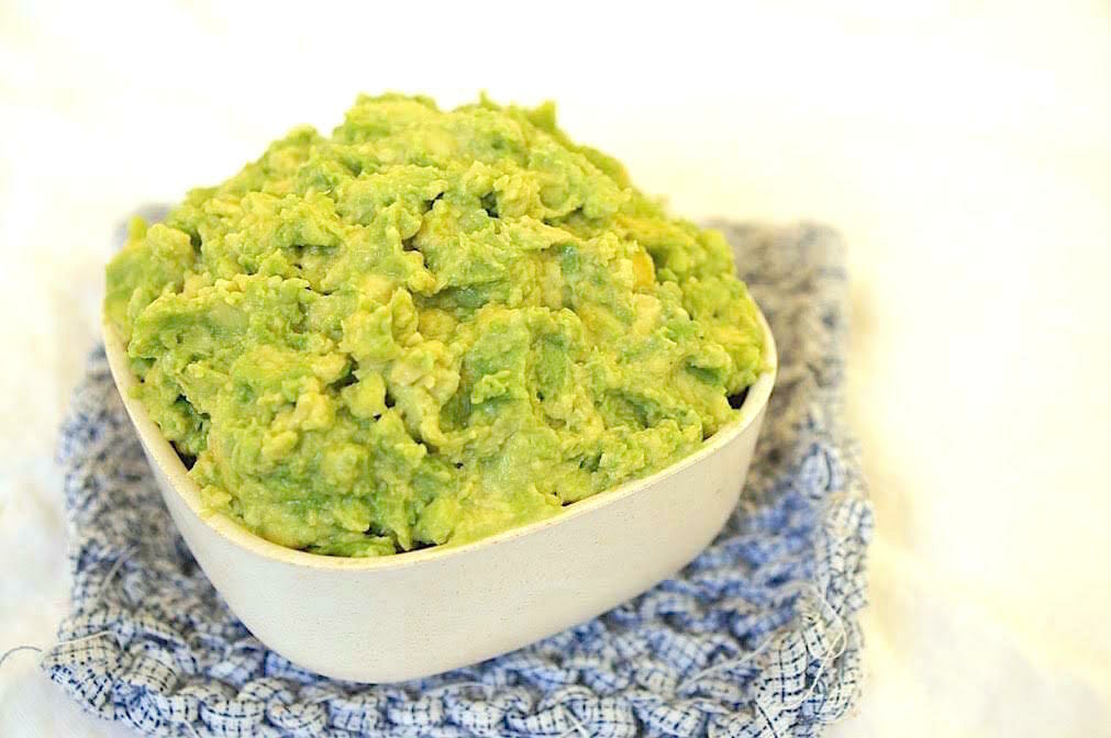 Guacamole for babies and toddlers