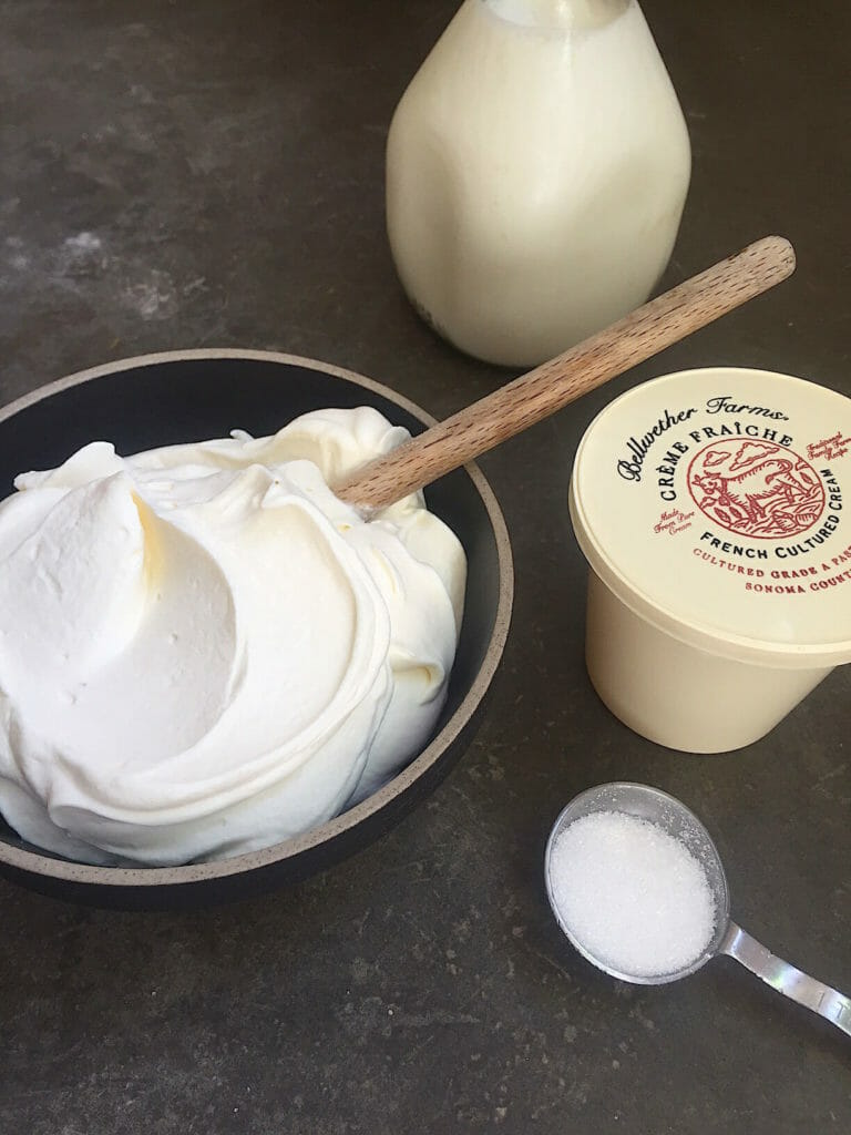 Crème Fraîche Whipped Cream