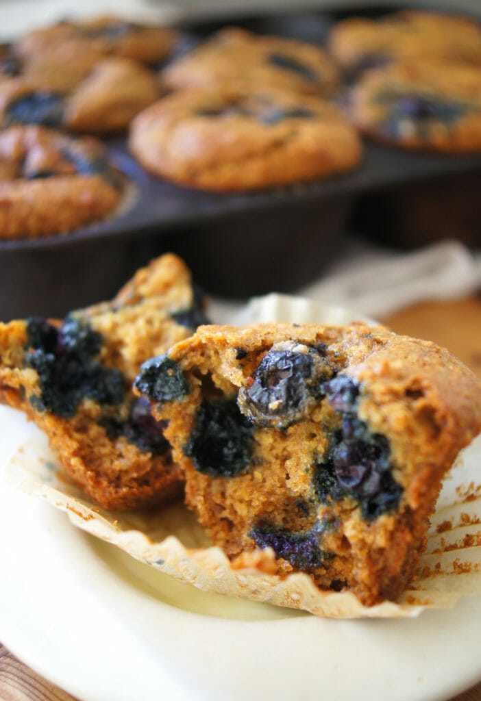 Pumpkin Blueberry Muffins