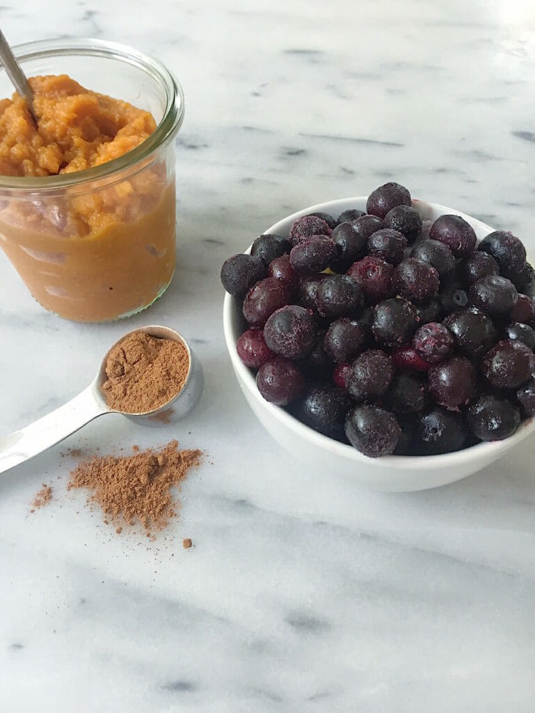 Pumpkin Blueberry Muffins