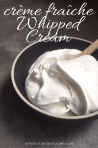 Creme Fraiche Whipped Cream