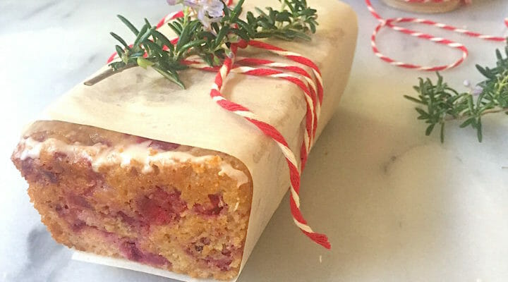 Cranberry quick bread