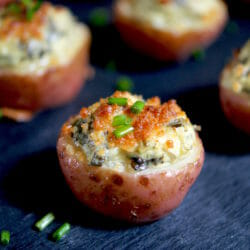 Golden Parmesan Potato Bites