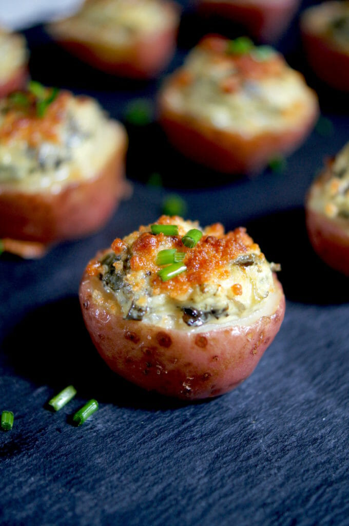 Easy Parmesan Potato Bites are a Tasty Low Cal Appetizer