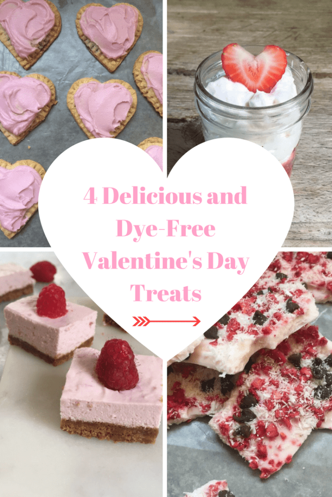 Delicious and dye-free valentine's day treats