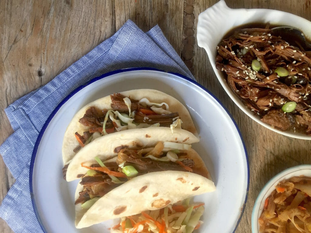 Instant Pot Korean Beef Tacos - Mom's Kitchen Handbook