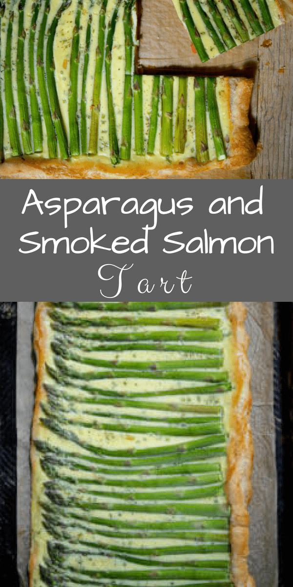 Asparagus and Smoked Salmon Tart is a Perfect Dish for Brunch or Lunc